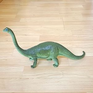 VINTAGE LUCKY STAR PLASTIC DINOSAUR FIGURE APATOSAURUS 14"